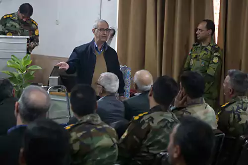 تجلیل از پیشکسوتان و ایثارگران توپخانه ارتش 