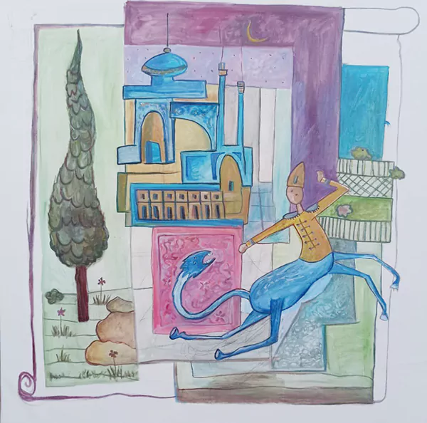 نمایشگاه نظم در هرج و مرج در گالری صفوری اصفهان