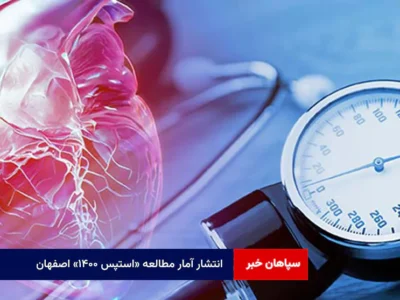 انتشار آمار مطالعه «استپس ۱۴۰۰» اصفهان