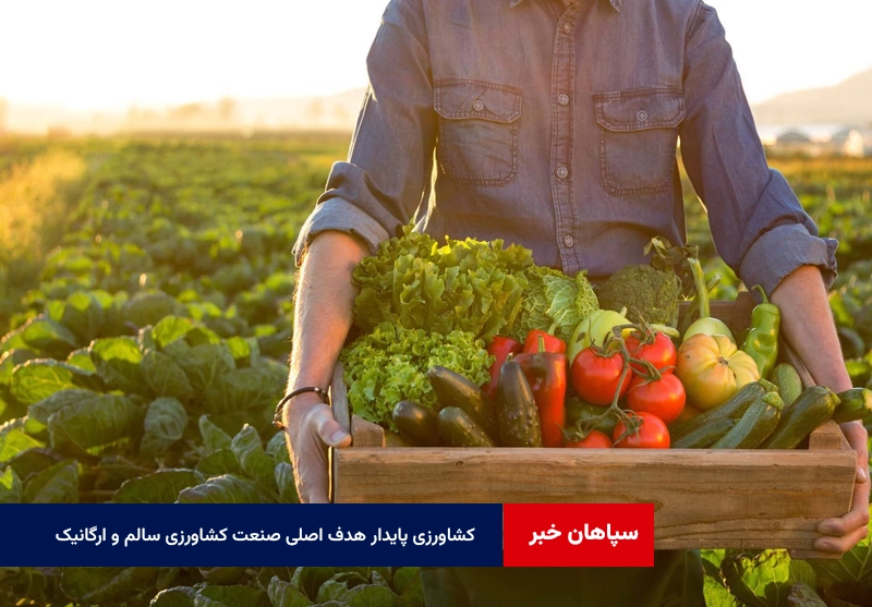 کشاورزی پایدار هدف اصلی صنعت کشاورزی سالم و ارگانیک
