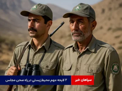 ۲ لایحه مهم محیط‌زیستی در راه صحن مجلس