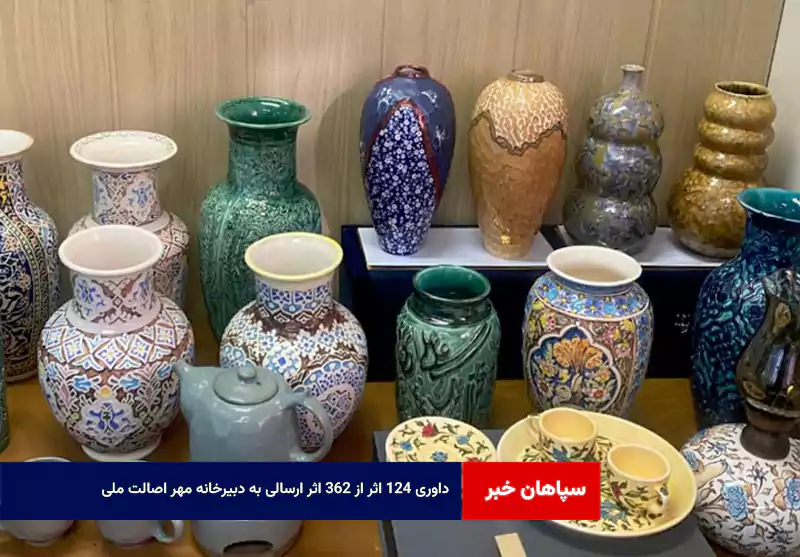 داوری ۱۲۴ اثر از ۳۶۲ اثر ارسالی به دبیرخانه مهر اصالت ملی