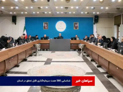 شناسایی ۵۸۰ همت سرمایه‌گذاری قابل تحقق در استان