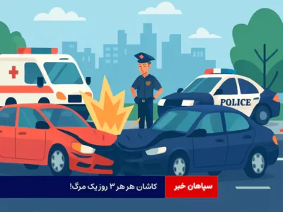 کاشان هر ۳ روز یک مرگ!