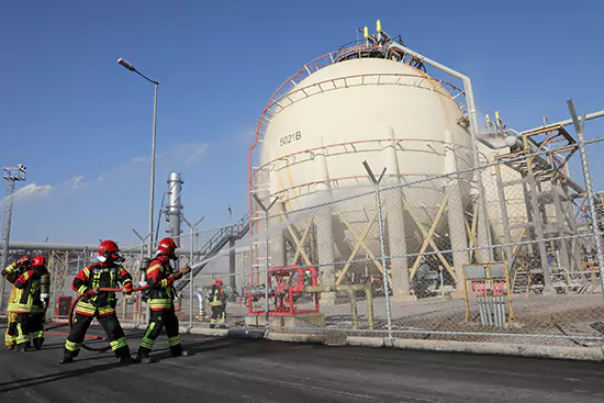 مانور موفق سطح ۲ پدافند غیرعامل 