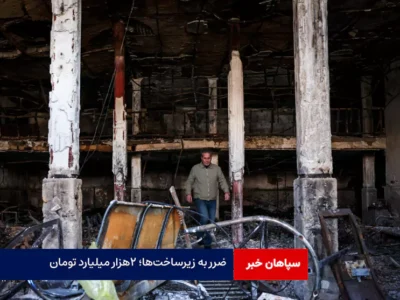 ضرر به زیرساختها؛ ۲هزار میلیارد تومان