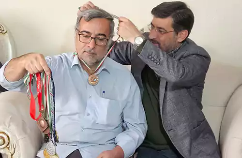 تکریم جانباز سرافراز محمود نورشرق 1 تکریم جانباز سرافراز محمود نورشرق