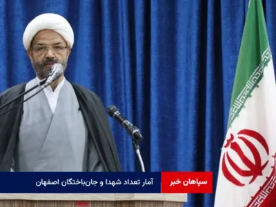 آمار تعداد شهدا و جان‌باختگان اصفهان