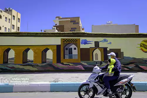 بوم شهر اصفهان؛ تحول گرافیک شهری با رویکرد دیپلماسی شهری