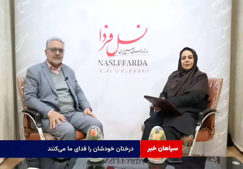 درختان خودشان را فدای ما می‌کنند