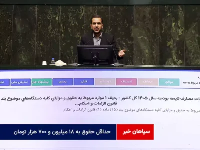 حداقل حقوق به ۱۸ میلیون و ۷۰۰ هزار تومان