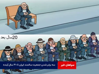 سه برابر شدن جمعیت سالمند ایران تا ۳۰ سال آینده