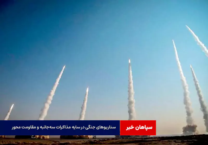 سناریوهای جنگی در سایه مذاکرات سهجانبه و مقاومت محور