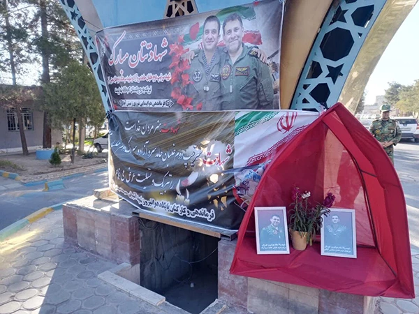 تشییع و وداع با شهدای سانحه هوایی هوانیروز اصفهان