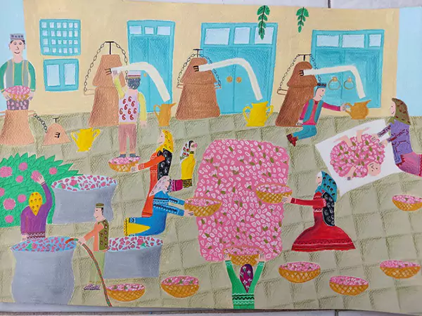  6 کودک ایرانی برنده جایزه یونسکو در نقاشی کانگاوا ژاپن شدند 