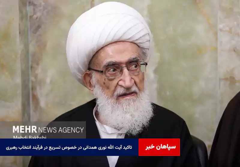 تاکید آیت الله نوری همدانی در خصوص تسریع در فرآیند انتخاب رهبری