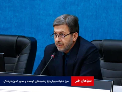 میز خانواده پیش‌نیاز راهبردهای توسعه و محور تحول فرهنگی و اجتماعی استان