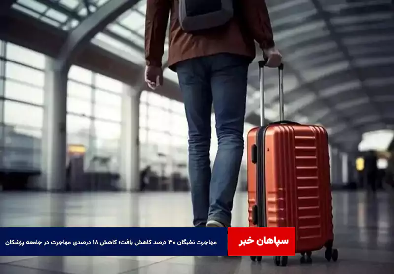 مهاجرت نخبگان ۳۰ درصد کاهش یافت؛ کاهش ۱۸ درصدی مهاجرت در جامعه پزشکان