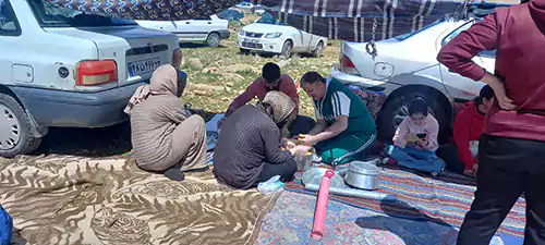 آیین ایستادگی در آغوش طبیعت 2 آیین ایستادگی در آغوش طبیعت