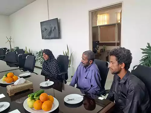 تجلیل ویژه شهردار منطقه شش از جانباز جنگ رمضان