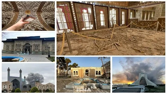 تخریب ۱۳۲ اثر تاریخی ایران در حملات آمریکا و اسرائیل 1 تخریب اثر تاریخی ایران در حملات آمریکا