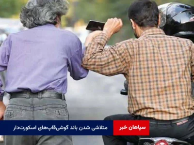 متلاشی شدن باند گوشیقاپهای اسکورتدار