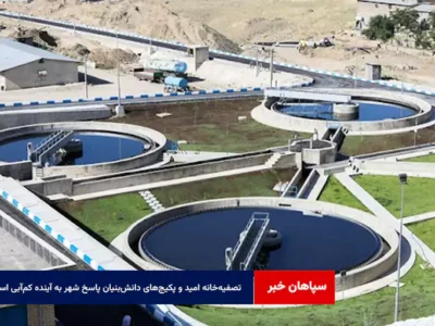 تصفیه‌خانه امید و پکیج‌های دانش‌بنیان پاسخ شهر به آینده کم‌آبی است
