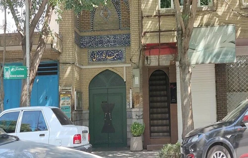 تخریب شبستان مسجد کازرونی