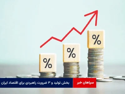 بخش تولید و ۳ ضرورت راهبردی برای اقتصاد ایران