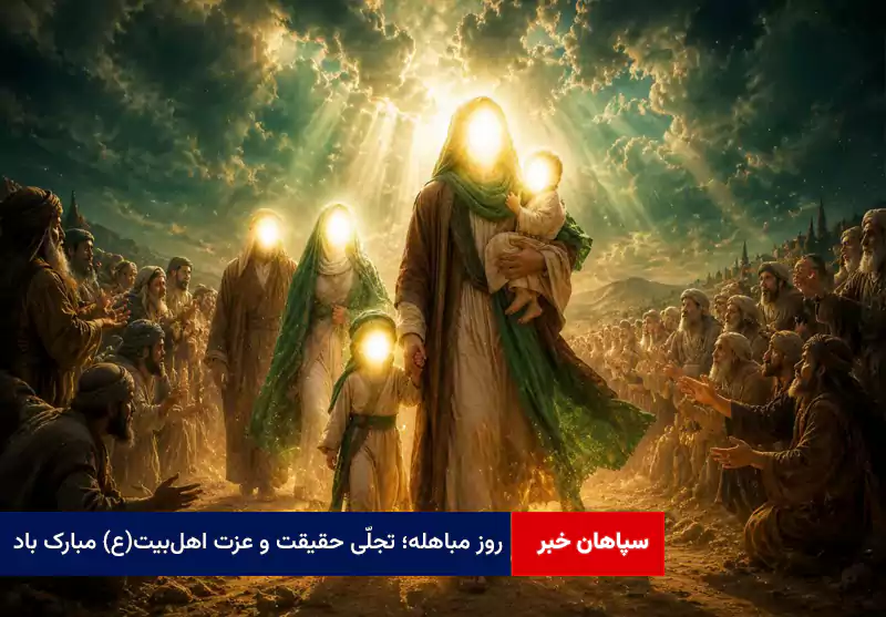 روز مباهله؛ تجلّی حقیقت و عزت اهلبیت(ع) مبارک باد