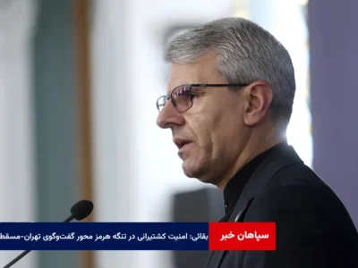 بقائی: امنیت کشتیرانی در تنگه هرمز محور گفتوگوی تهران-مسقط بود
