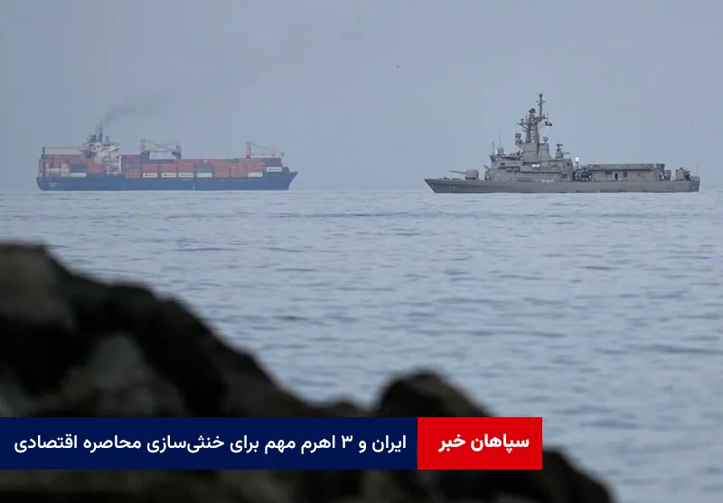 ایران و ۳ اهرم مهم برای خنثیسازی محاصره اقتصادی