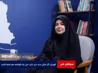 قویدل: اگر ملکی سند سبز دارد، حتی یک قولنامه هم امضا نکنید!