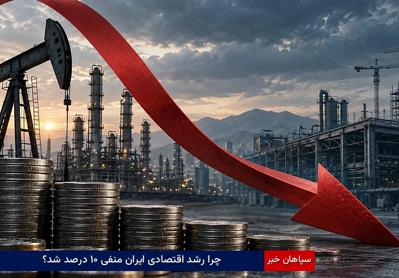 چرا رشد اقتصادی ایران منفی ۱۰ درصد شد؟