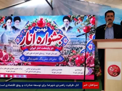 انار، ظرفیت راهبردی شهرضا برای توسعه صادرات و رونق اقتصادی است
