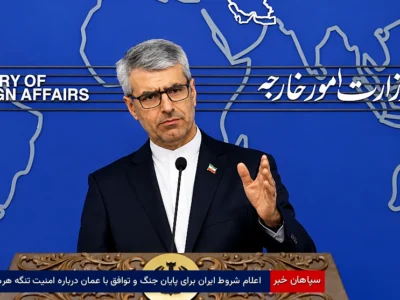 اعلام شروط ایران برای پایان جنگ و توافق با عمان درباره امنیت تنگه هرمز