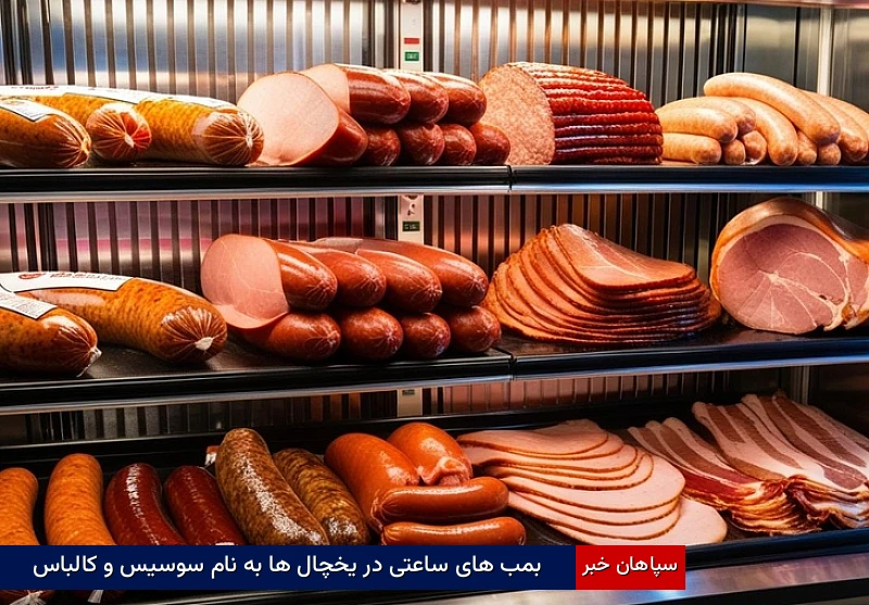 بمب‌های ساعتی در یخچال‌ها به نام سوسیس و کالباس
